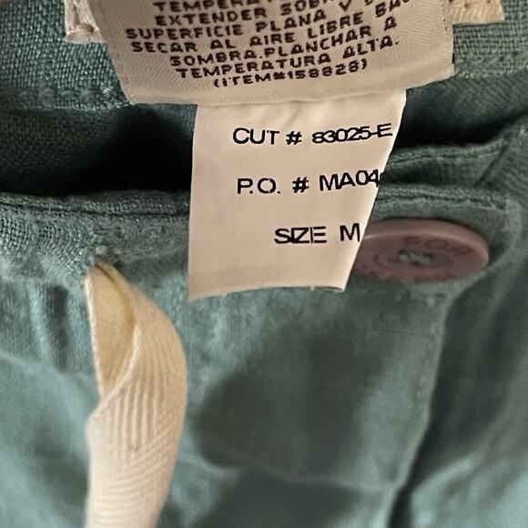 For Joseph Linen Capri Pants Womens‎ Beachy Minimalist Travel Size Medium - Picture 3 of 5